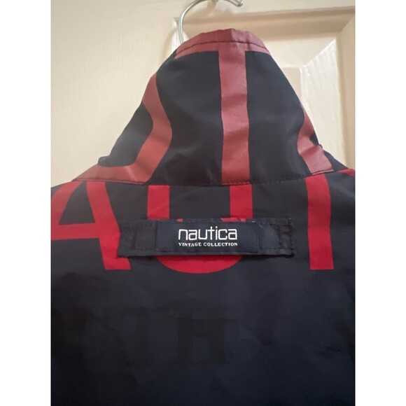Nautica Blue Water Challenge Vintage 90’s Reversible Jacket Full Zip Size small - Picture 3 of 12